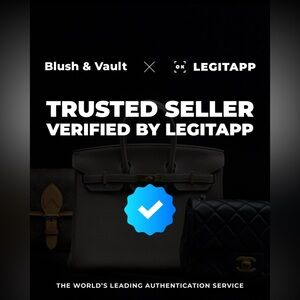 Blush & Vault and Authentication LegitApp is a Verified Partner! Shop COA